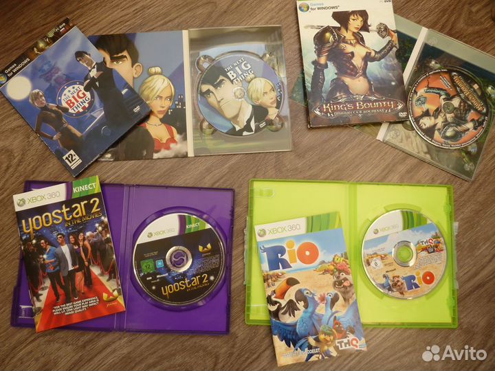Игры лицензионные для PC windows DVD XBox360
