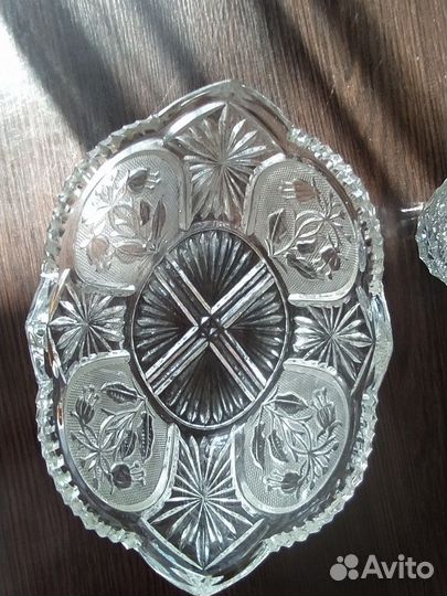 Хрустальная ваза (салатник) СССР