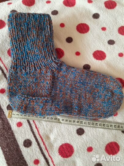 Носки и тапочки вязаные ручной работы