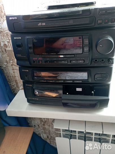 Музыкальный центр aiwa отдам бесплатно