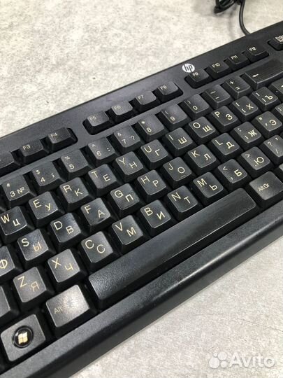 Клавиатура USB проводная HP PR1101U