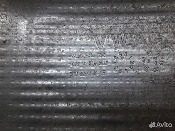 Тепловой экран Skoda Rapid 2012