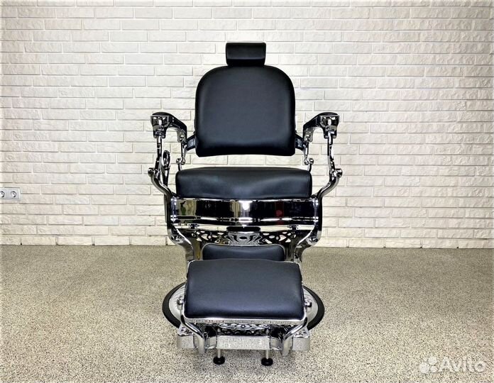 Барбер кресло,HL-31852-E3, Chrome