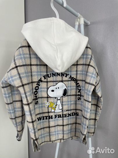 Рубашка зара. Новая. Детская