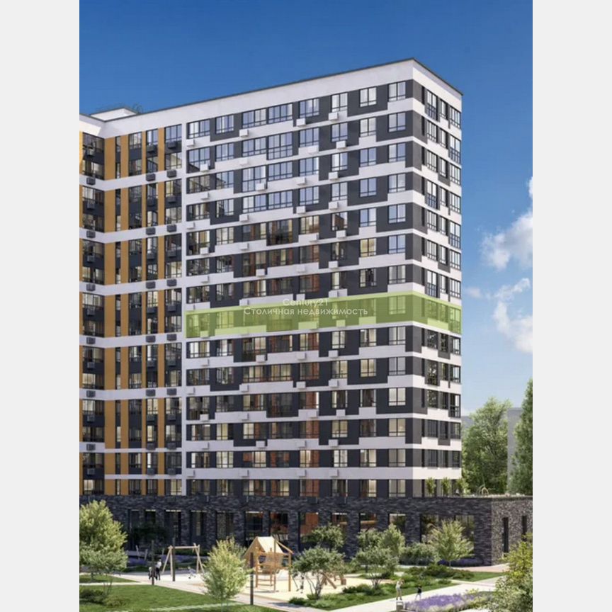 2-к. квартира, 38,1 м², 8/15 эт.