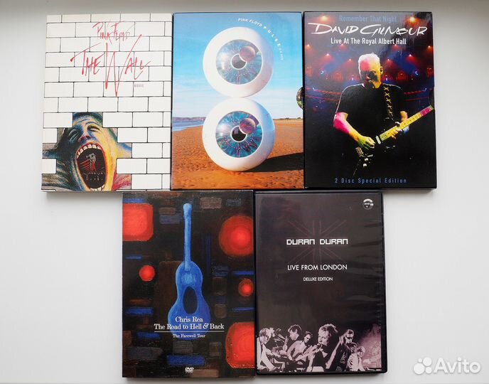 Музыка на DVD, концерты Pink Floyd и др