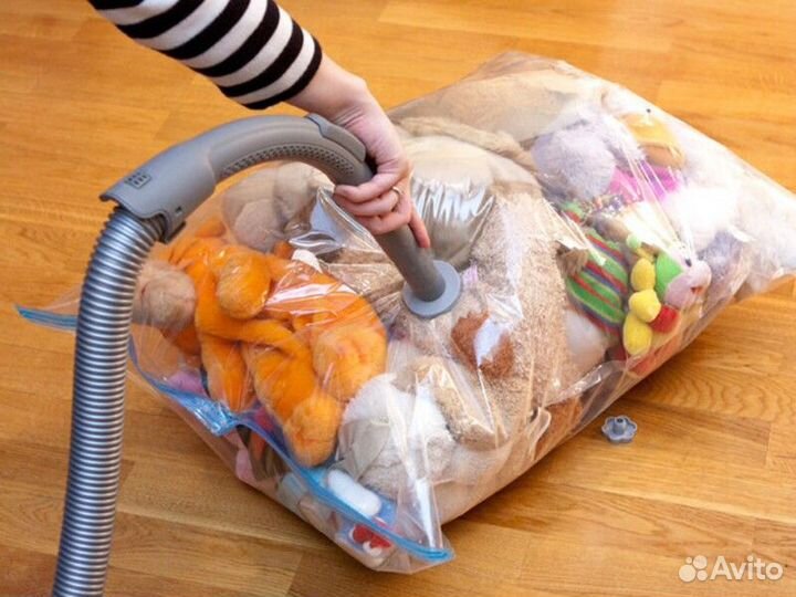 Многоразовые вакуумные пакеты / 56х80 см 2 шт, впо