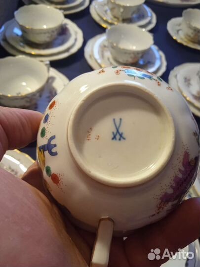 Чайный сервиз Мейсон/Meissen,довоенный, редкость