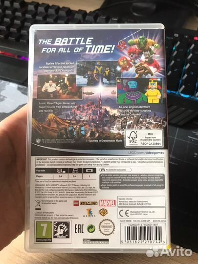 Lego Marvel Super Heroes 2 для Nintendo Switch