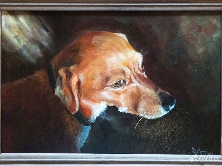 Картина маслом на заказ (анималистика)