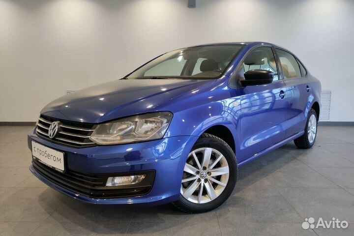 Volkswagen Polo 1.6 AT, 2019, 125 840 км