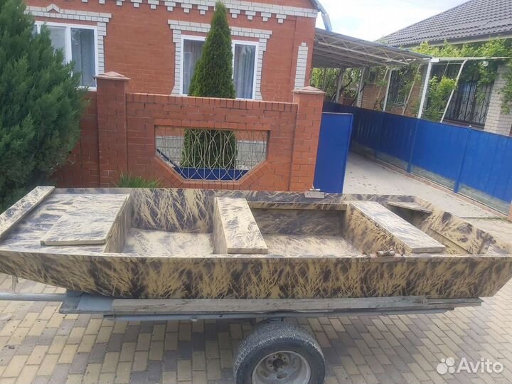 Лодка плоскодонка