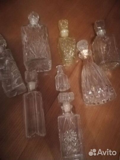 Штофы и графины хрусталь