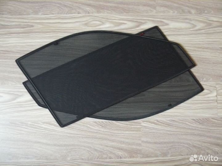 Каркасные шторы маг клей renault Logan 2004-12 зад