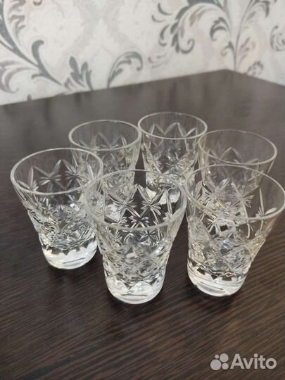 Хрустальные стопки