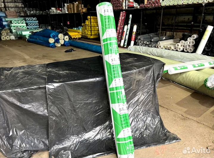 Экоспан гео100 геотекстиль черный 80м2