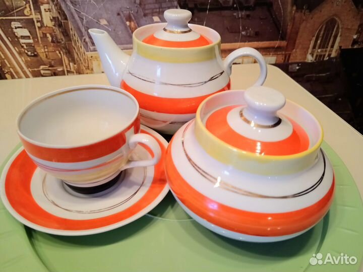 Чайный сервиз СССР бфз