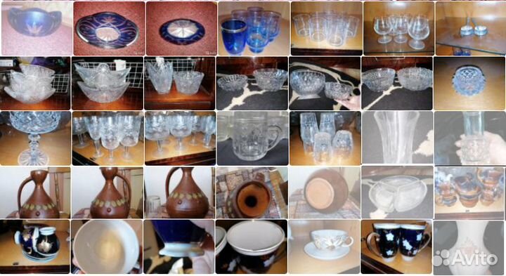 Посуда. Хрусталь, фарфор, керамика