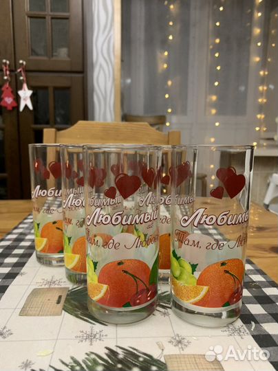 Бокалы чашки