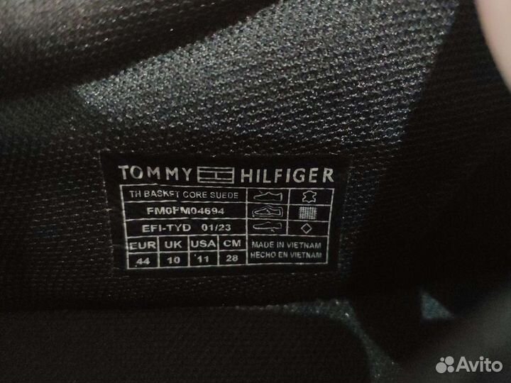 Кеды мужские Tommy Hilfiger 44 размер