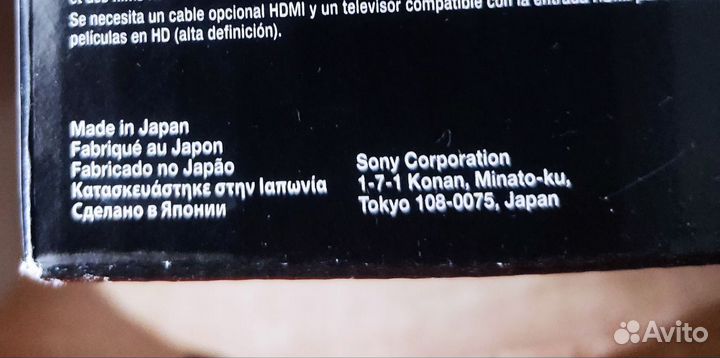 Цифровой фотоаппарат Sony