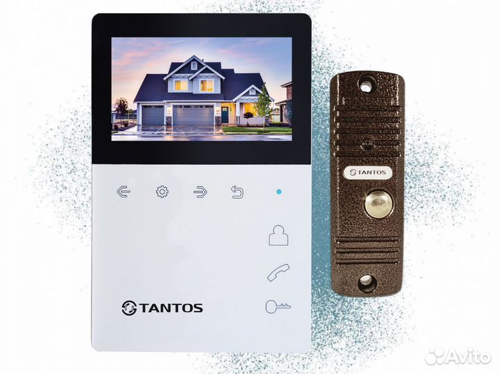 Комплект видеодомофона tantos Elly