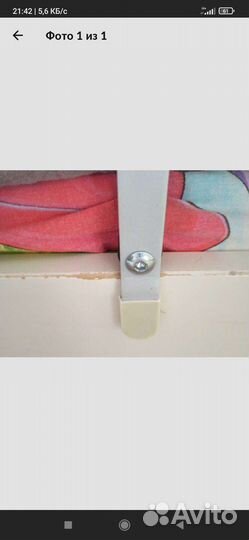 Детская кровать IKEA с матрасом