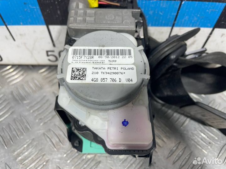 Б/У Ремень безопасности с пиропатроном#001