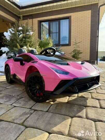 Детский электромобиль Lamborghini Huracan Е888ее