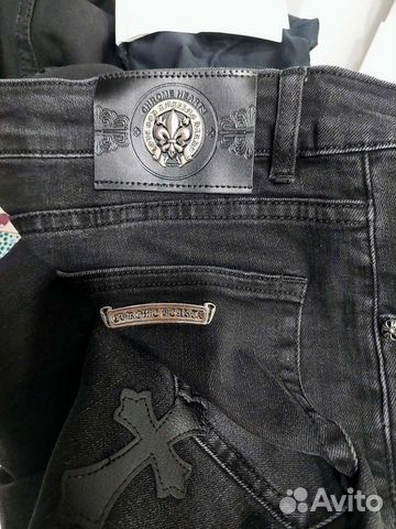 Супер Модные Мужские Джинсы Chrome Hearts