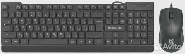 Проводной набор Defender York C-777 black usb