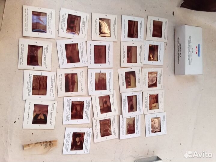 Слайды для диапроектора СССР Ленинград 24 шт