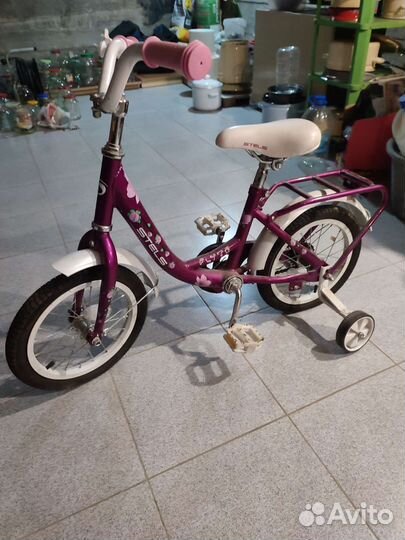 Детский велосипед с ручкой бу