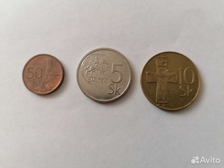 Монеты Македонии, Люксембурга, Марокко