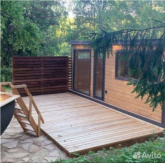 Баня под ключ каркасная