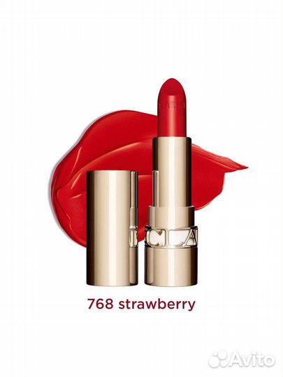 Clarins Joli Rouge губная помада с атласным эффект