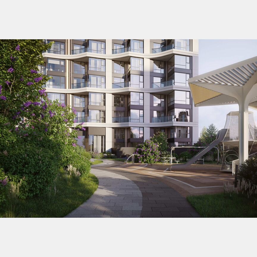 3-к. квартира, 84,9 м², 2/22 эт.