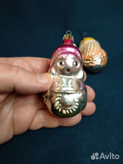 Ёлочные игрушки СССР