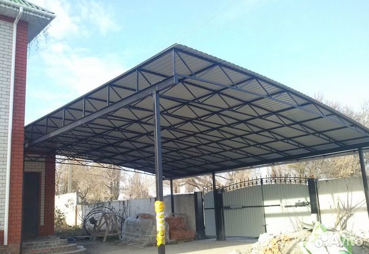 Профлист с8 6м Для навеса