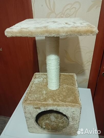 Когтеточка домик для кошки