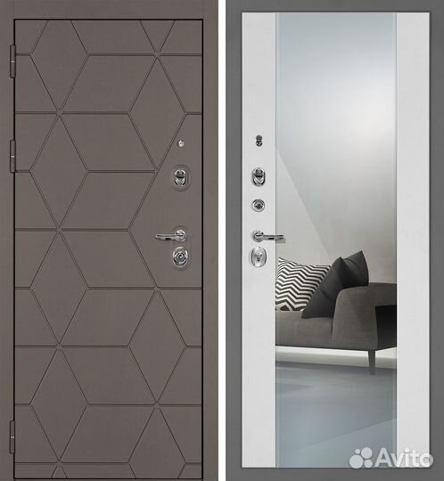 Дверь входная металлическая