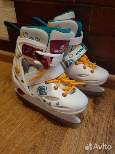 Коньки детские раздвижные 26 31