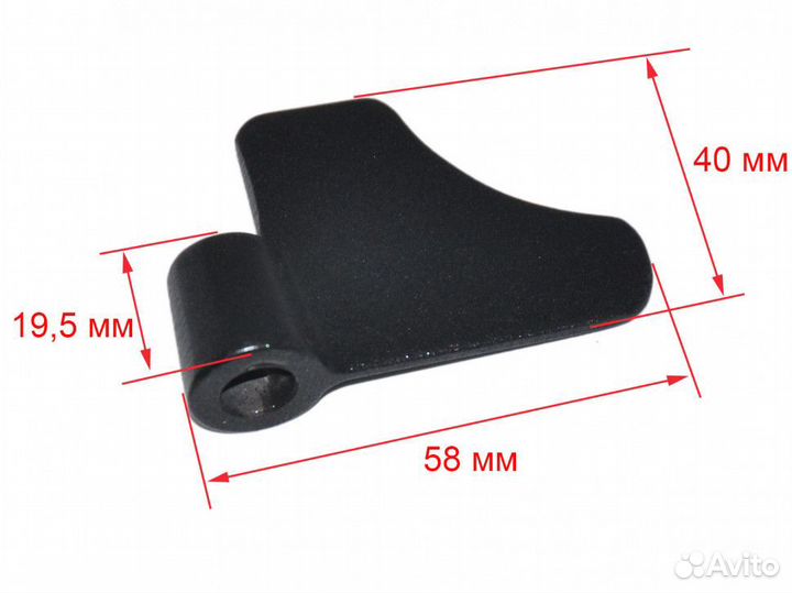 Лопатка хлебопечки moulinex SS-189742 (комплект 2ш