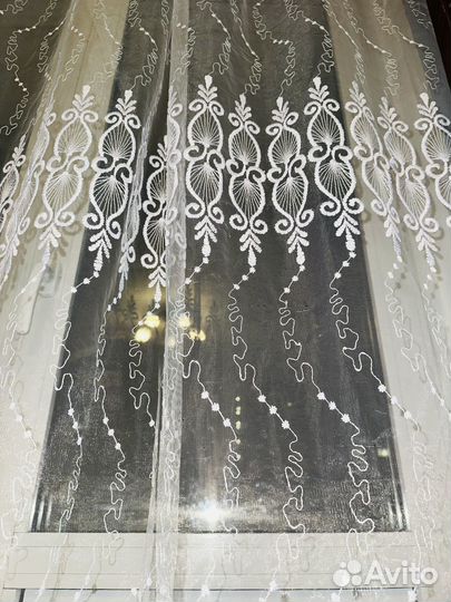 Тюль 3 м высота 2,53 см