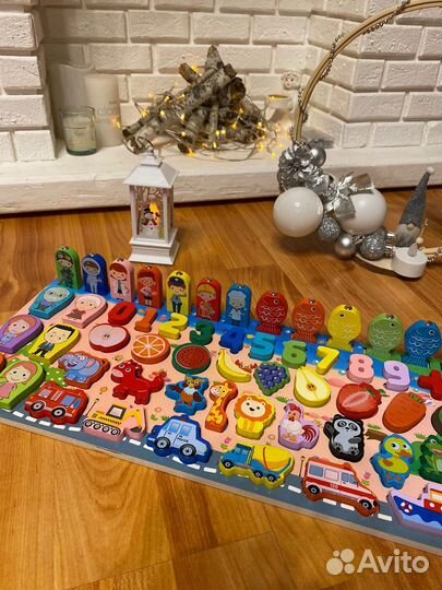 Развиващая логорифмическая доска