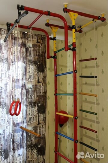 Детская шведская стенка металлическая