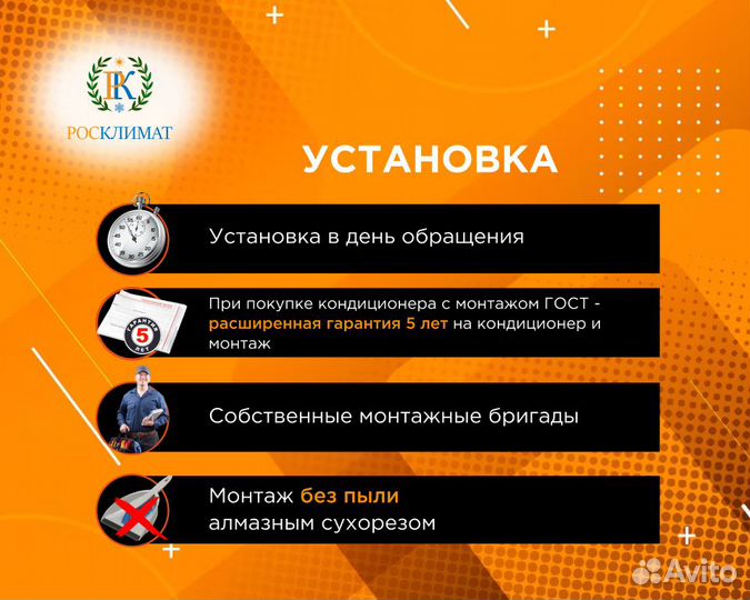 Сплит- система Ferrum инвертер