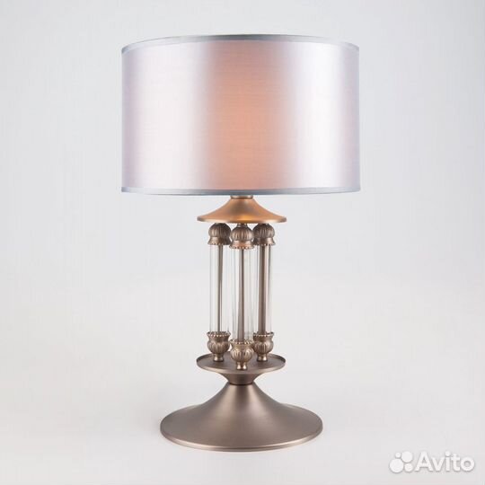 Настольная лампа Eurosvet 01045/1 сатин-никель Ada