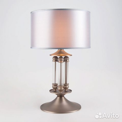 Настольная лампа Eurosvet 01045/1 сатин-никель Ada