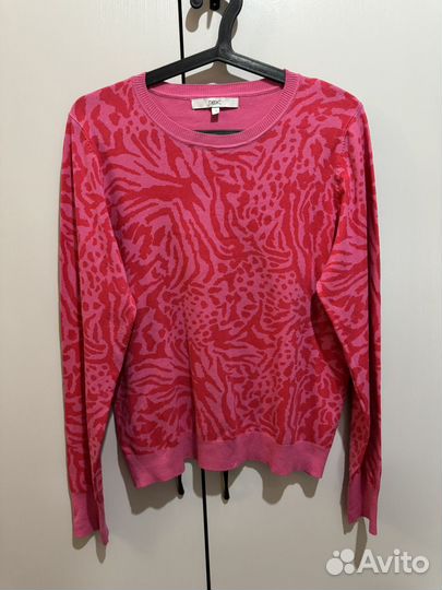 Свитер психоделический розовый